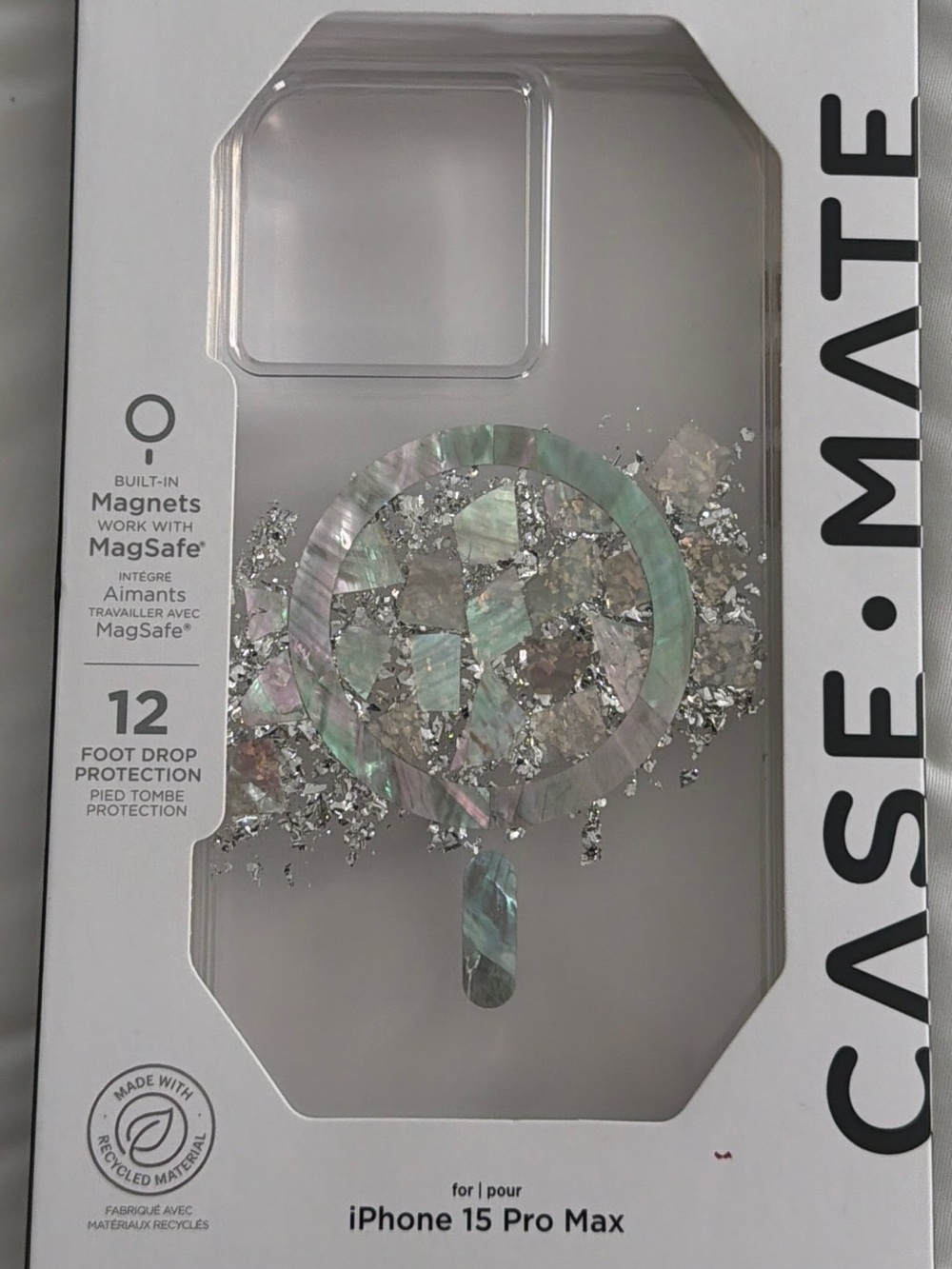 case-mate Iridescent Shell Dreamcatcher Clear Phone Case